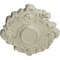 Ekena Millwork Kinsley Flowing Leaf Ceiling Medallion, Hand-Painted Clear Yellow, 30 3/8"W x 20 3/4"H x 1"P CM30KICYF - alternate 3